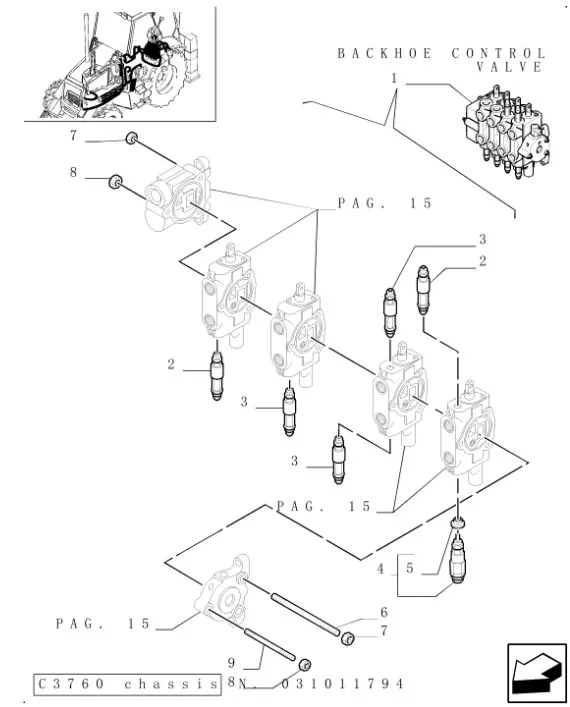 9968596 - клапан
