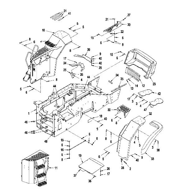 87439043 - бампер